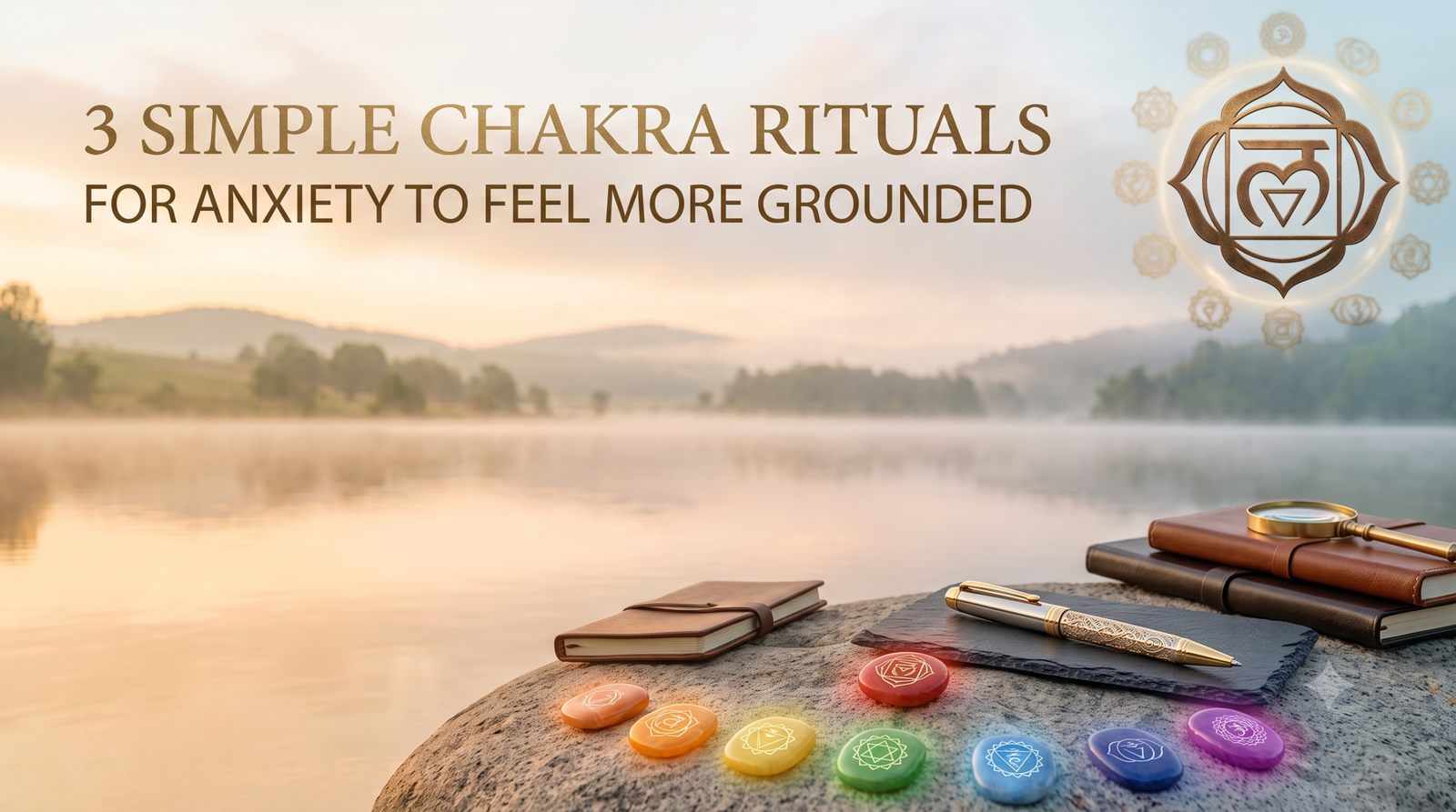 3 Simple Chakra Rituals for Anxiety to Feel More Grounded