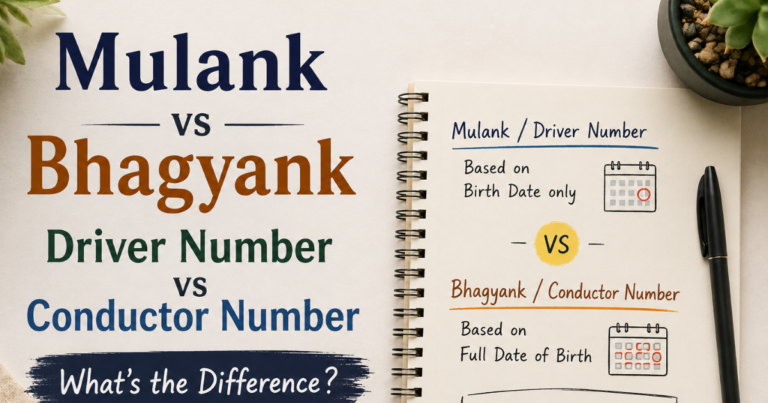 Mulank vs Bhagyank